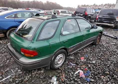 1998 Subaru Impreza Outback from USA, damaged, VIN JF1GF4857WH802470